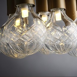 Chandelier Mini Style Modern Contemporary Metal