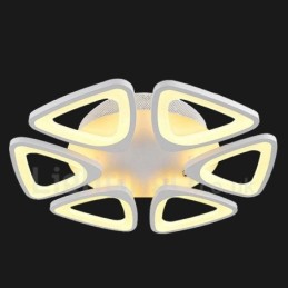 6 Light Modern Contemporary Integrated Flush Mount Light