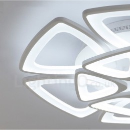 12 Light Modern Contemporary Integrated Flush Mount Light