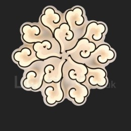 15 Light Modern Contemporary Integrated 1Flush Mount Light