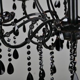 Chandelier Crystal Modern Contemporary Crystal 10 Light Metal