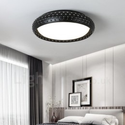 Modern Contemporary Integrated Metal Flush Mount Light