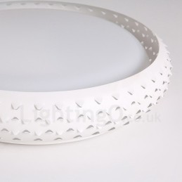 Modern Contemporary Integrated Metal Flush Mount Light