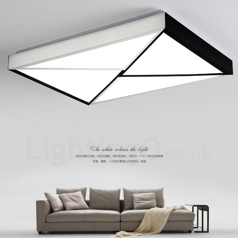 Modern Contemporary Integrated Flush Mount Light
