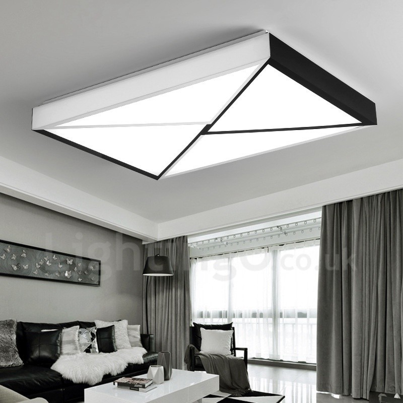 Modern Contemporary Integrated Flush Mount Light