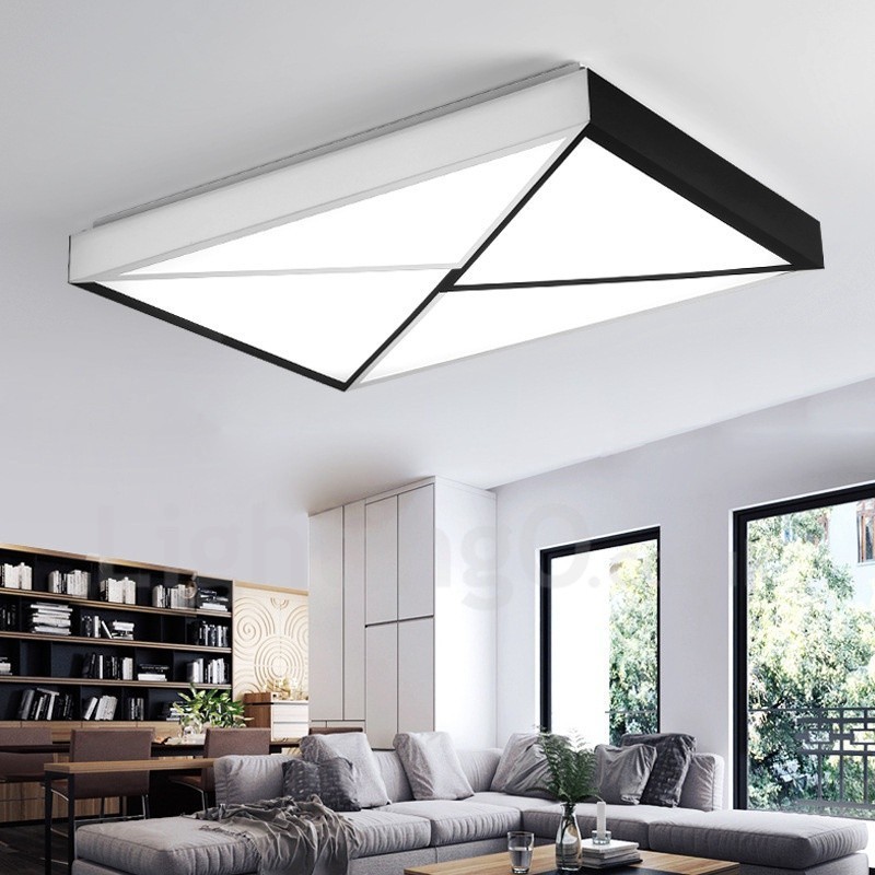 Modern Contemporary Integrated Flush Mount Light