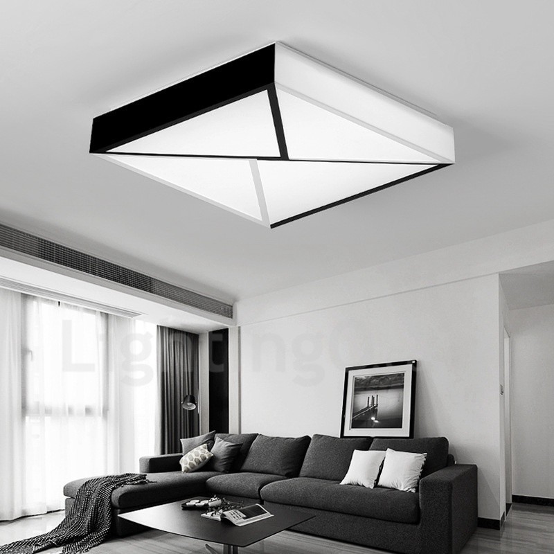 Modern Contemporary Integrated Flush Mount Light