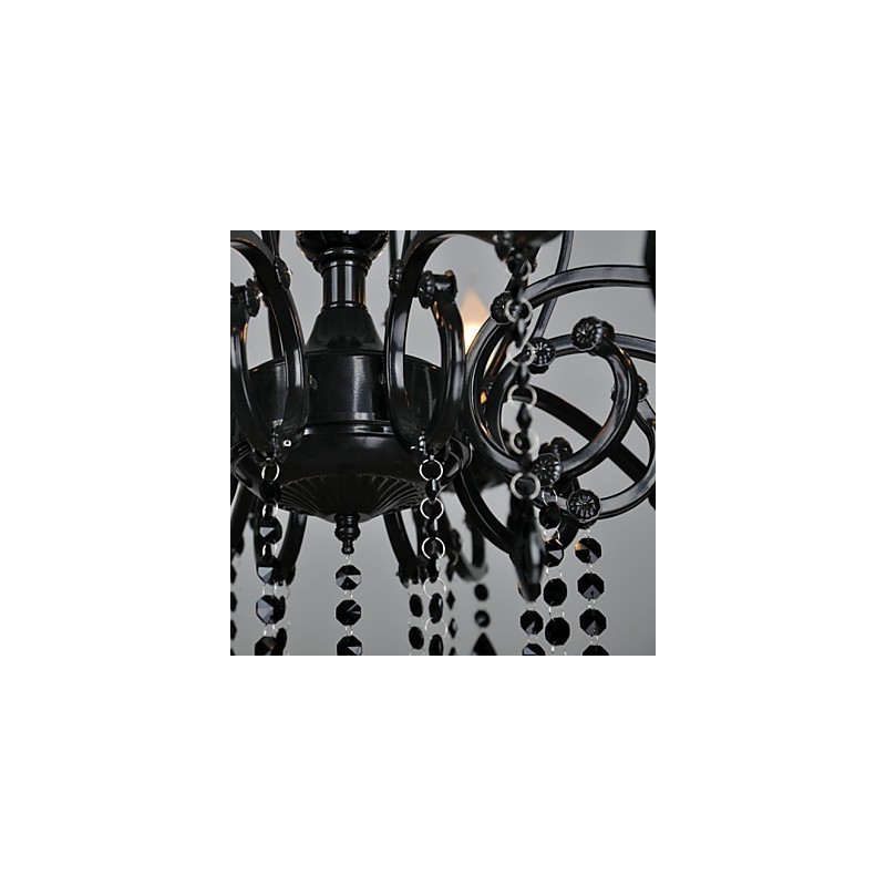 Chandelier Crystal Modern Contemporary Crystal 10 Light Metal