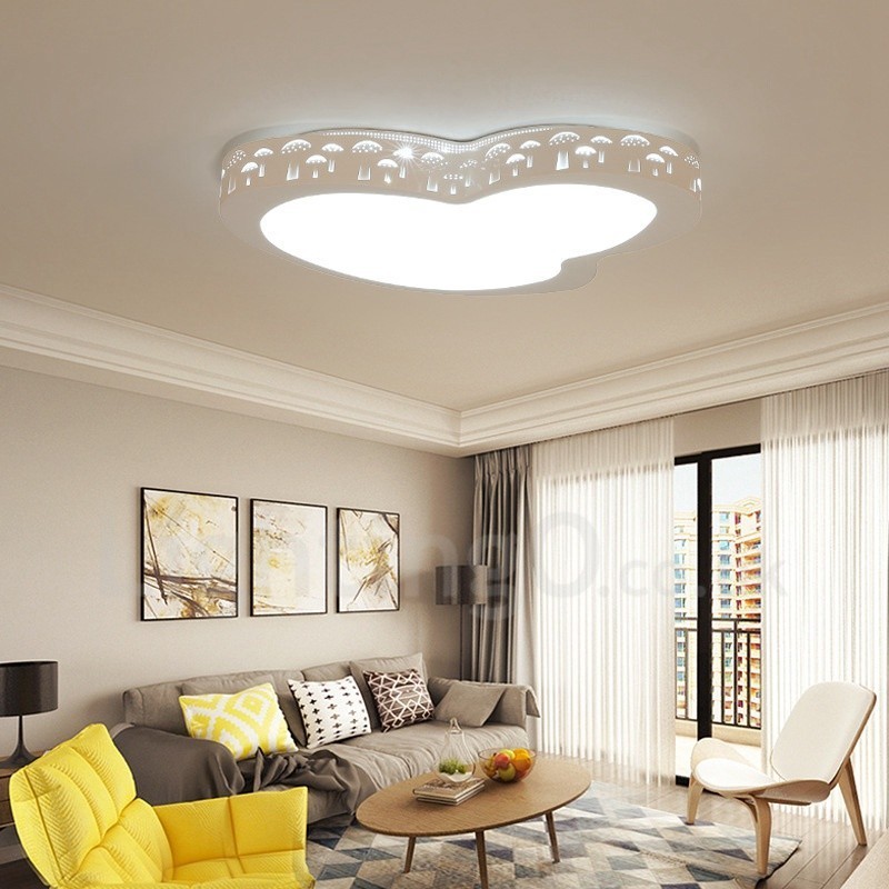 Modern Contemporary Integrated Flush Mount Light