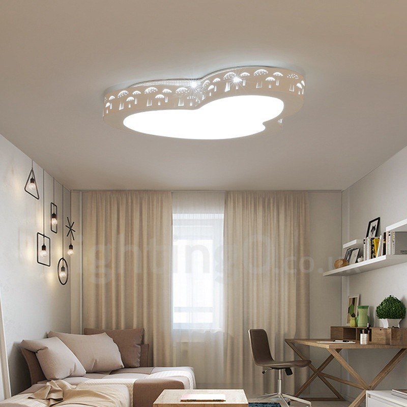 Modern Contemporary Integrated Flush Mount Light
