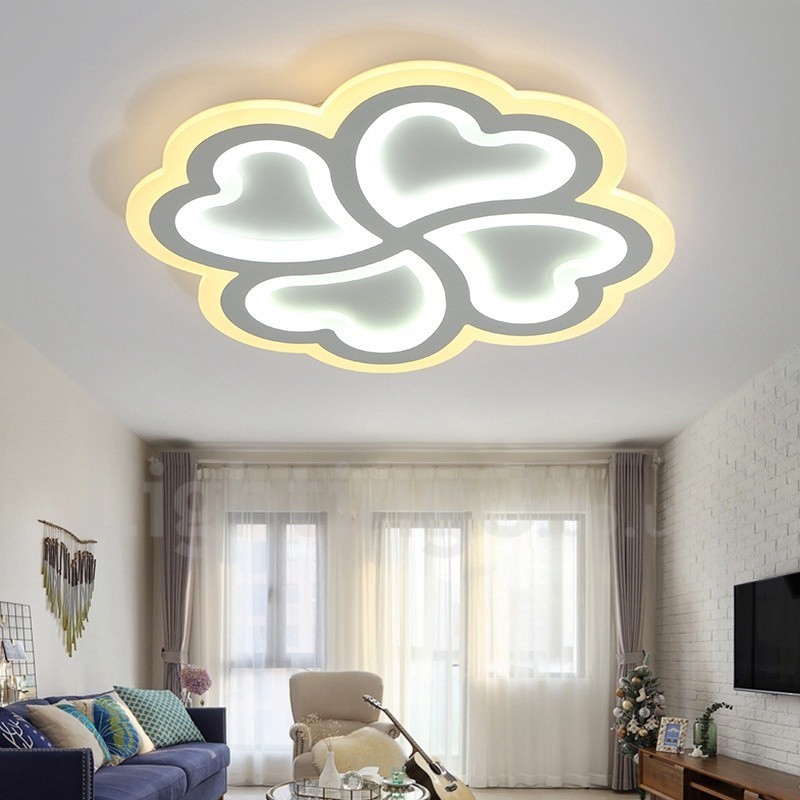 Modern Contemporary Integrated Flush Mount Light