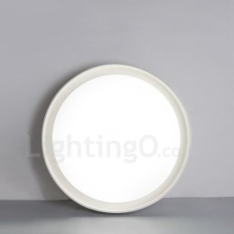 Modern Contemporary Integrated Metal Flush Mount Light