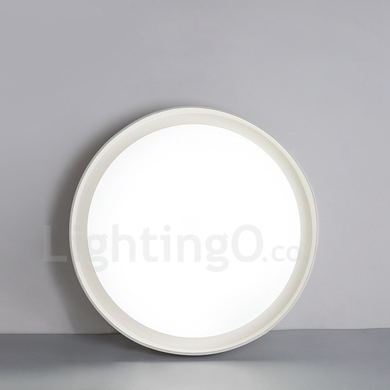 Modern Contemporary Integrated Metal Flush Mount Light