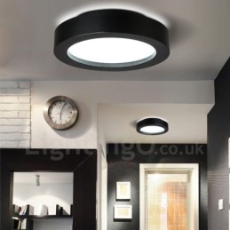 Modern Contemporary Integrated Metal Flush Mount Light