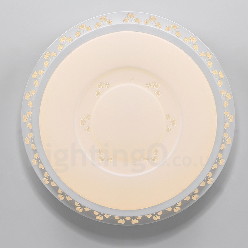 Modern Contemporary Integrated Metal Flush Mount Light