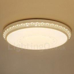 Modern Contemporary Integrated Metal Flush Mount Light