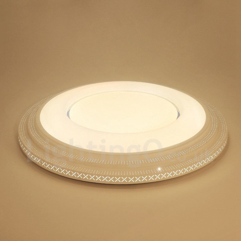 Modern Contemporary Integrated Metal Flush Mount Light