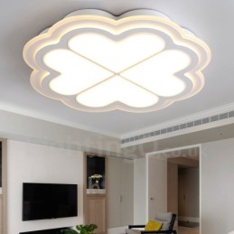 Modern Contemporary Integrated Metal Flush Mount Light