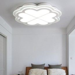 Modern Contemporary Integrated Metal Flush Mount Light