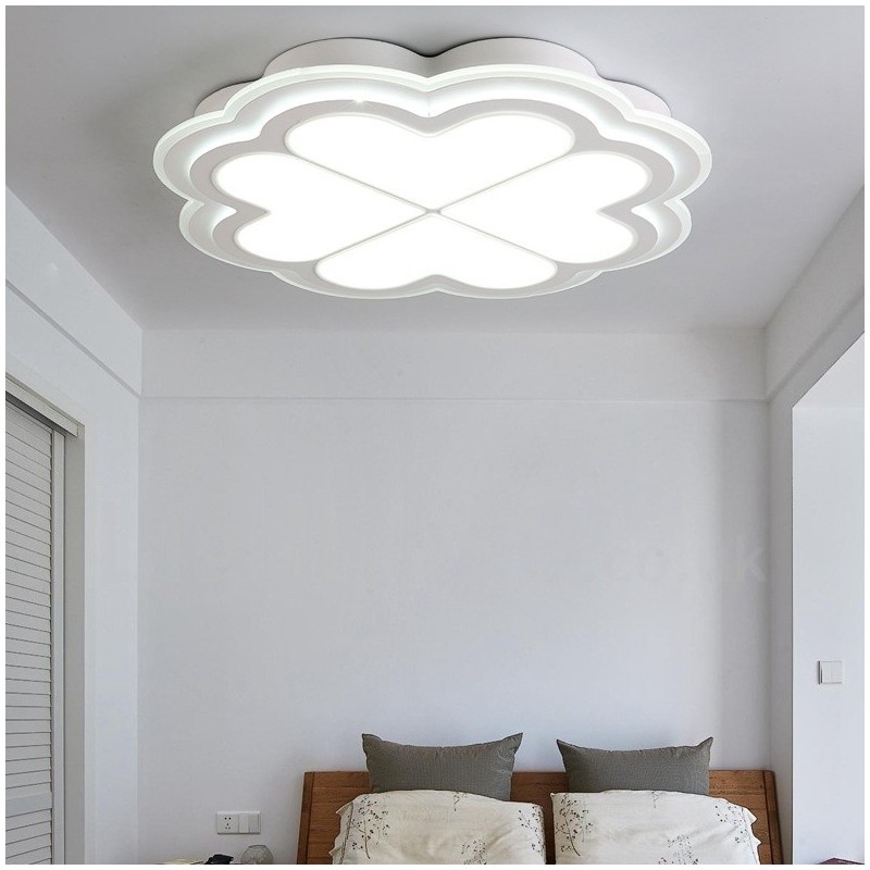 Modern Contemporary Integrated Metal Flush Mount Light