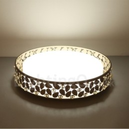 Modern Contemporary Integrated Metal Flush Mount Light