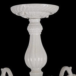 Flush Mount White European Retro Classic