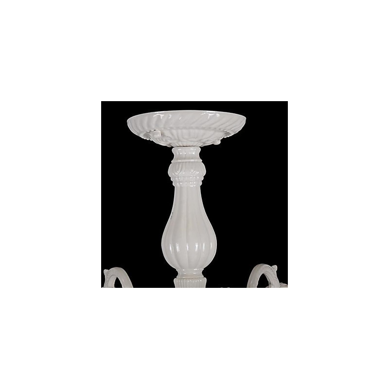 Flush Mount White European Retro Classic
