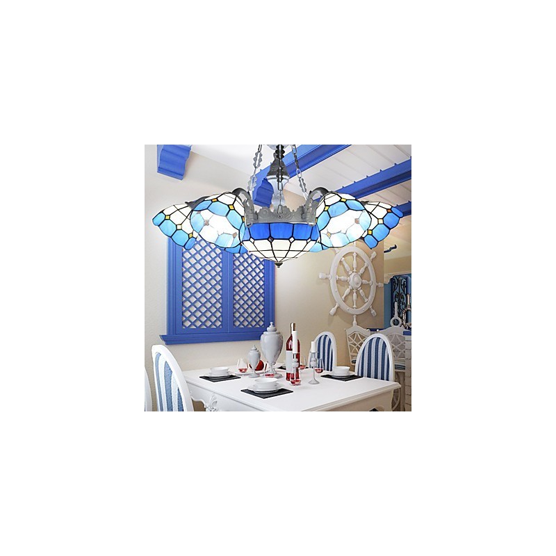 The Mediterranean Sea Rural Sitting Creative 6 + 1 Head Lamps And Lanterns