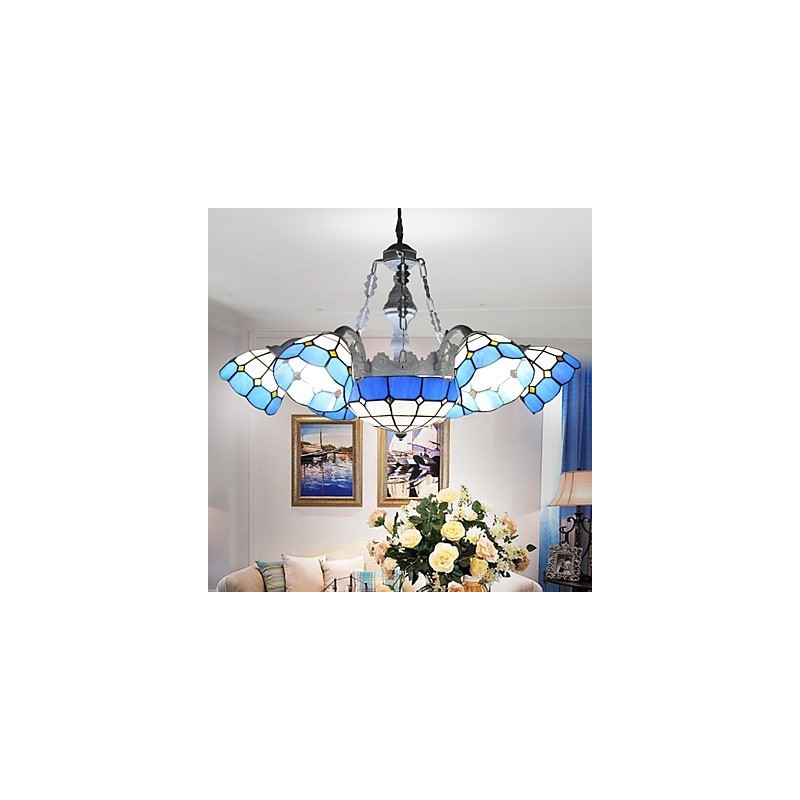 The Mediterranean Sea Rural Sitting Creative 6 + 1 Head Lamps And Lanterns