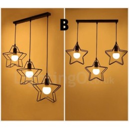 3 Light Modern Contemporary Integrated Pendant Light