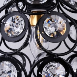 1 Light Rustic Lodge Integrated Pendant Light