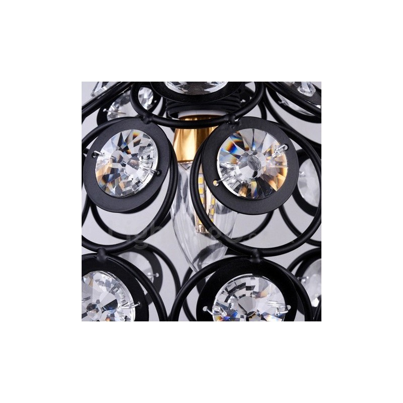 1 Light Rustic Lodge Integrated Pendant Light