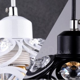 1 Light Rustic Lodge Integrated Pendant Light