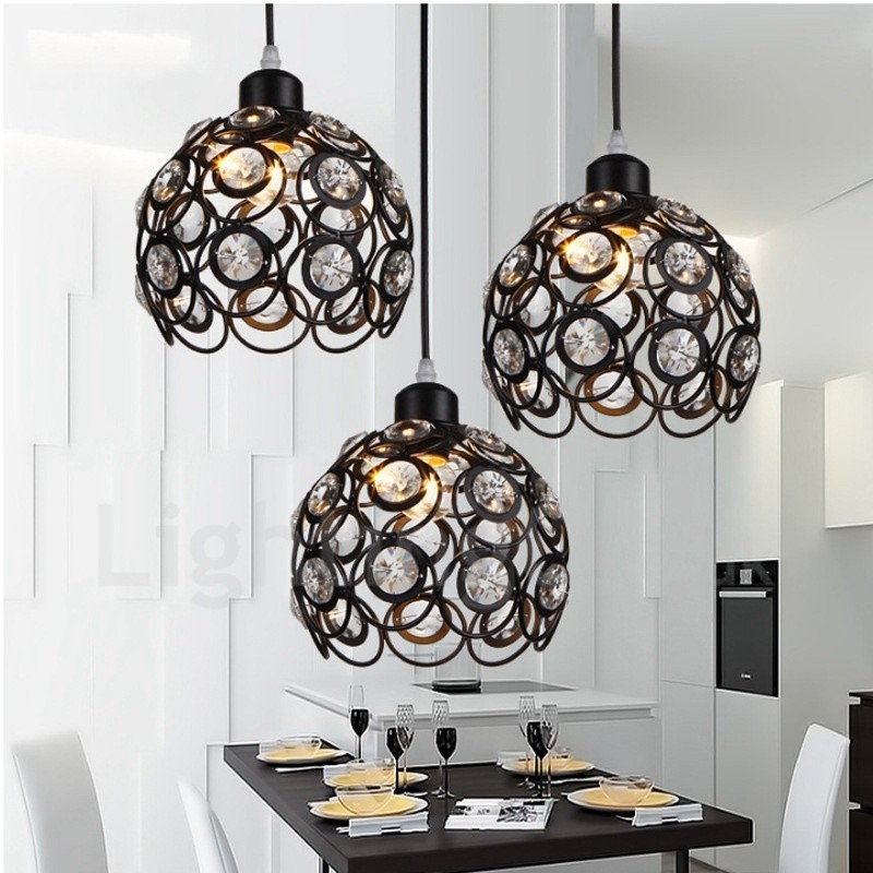3 Light Rustic Lodge Integrated Pendant Light