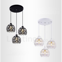 3 Light Rustic Lodge Integrated Pendant Light