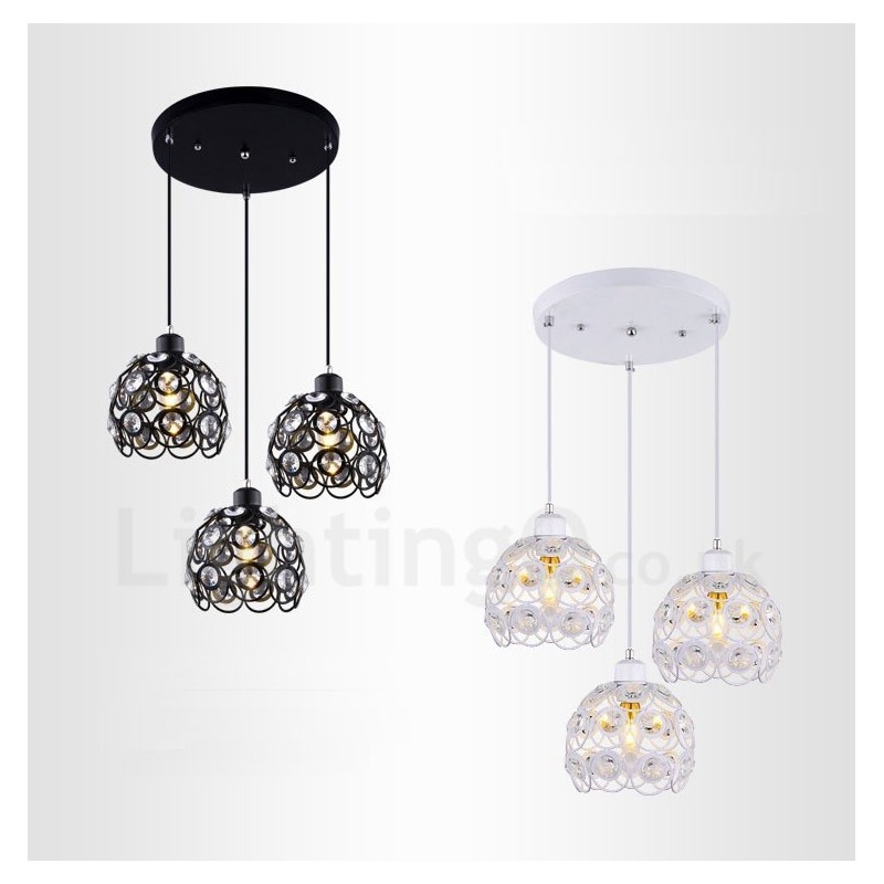 3 Light Rustic Lodge Integrated Pendant Light