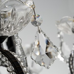 6 Lights Crystal Chandelier Modern Contemporary Traditional Classic Rustic Lodge Vintage Retro