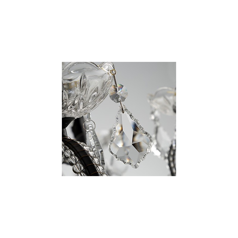 6 Lights Crystal Chandelier Modern Contemporary Traditional Classic Rustic Lodge Vintage Retro