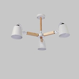 Vintage Painting Feature for Metal Chandelier