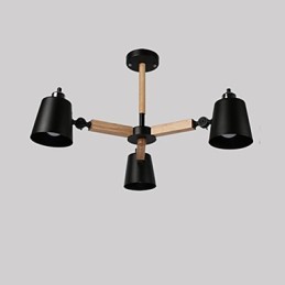 Vintage Painting Feature for Metal Chandelier