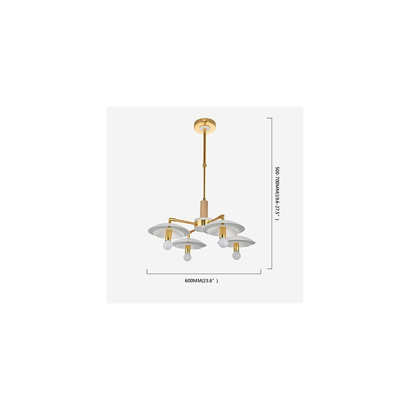 4 Light Mini Style Traditional Classic Modern Contemporary Chandelier