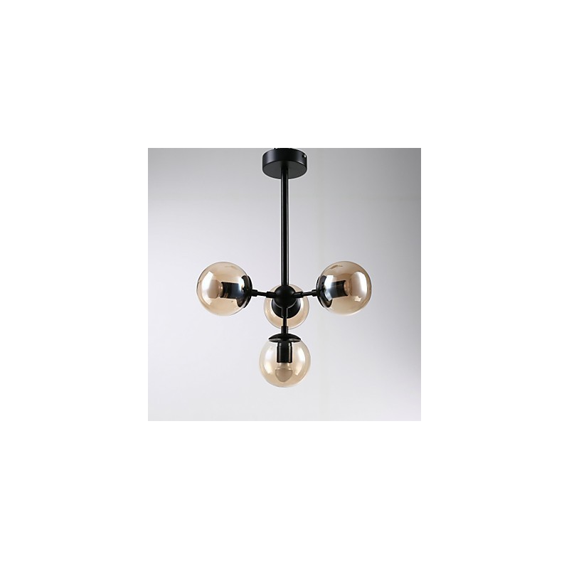 Traditional Classic Retro Painting Feature for Designers Metal Chandelier