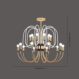Modern Contemporary Chandelier Personalized Chandelier