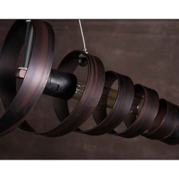 Retro Iron Lamp Modern Minimalist Industrial Style Chandelier