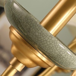 All Copper Chandelier Jade Decorative Chandelier OP0