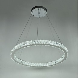 Dimmable Ring Ceiling Pendant Light Modern Chandelier Lighting Indoor Light with Remote Control