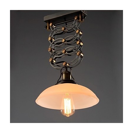 American Countryside Loft Style Pendant Light Wrought Iron Scissor Light Shop Decoration Lights Light