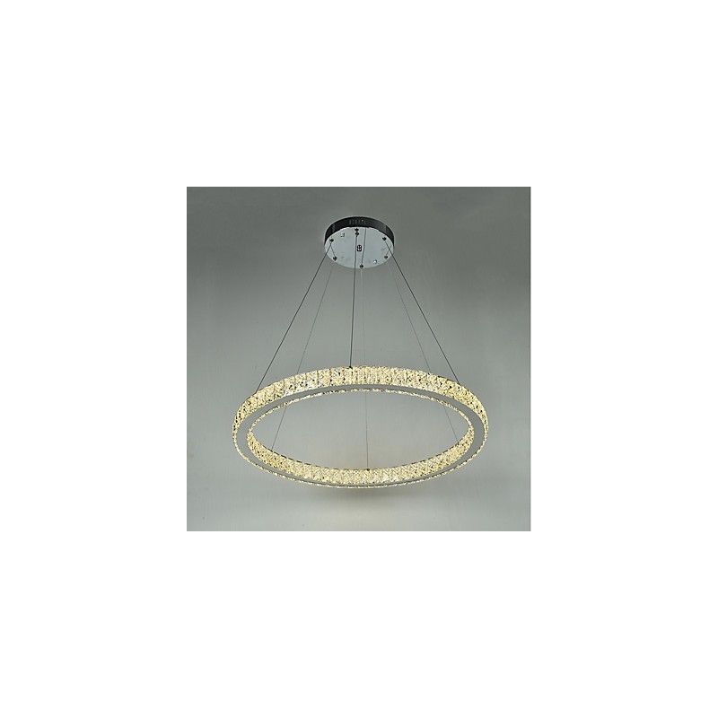 Dimmable Ring Ceiling Pendant Light Modern Chandelier Lighting Indoor Light with Remote Control