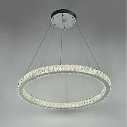 Dimmable Ring Ceiling Pendant Light Modern Chandelier Lighting Indoor Light with Remote Control