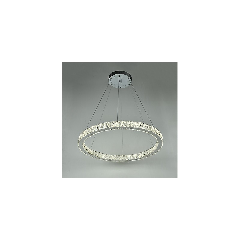 Dimmable Ring Ceiling Pendant Light Modern Chandelier Lighting Indoor Light with Remote Control